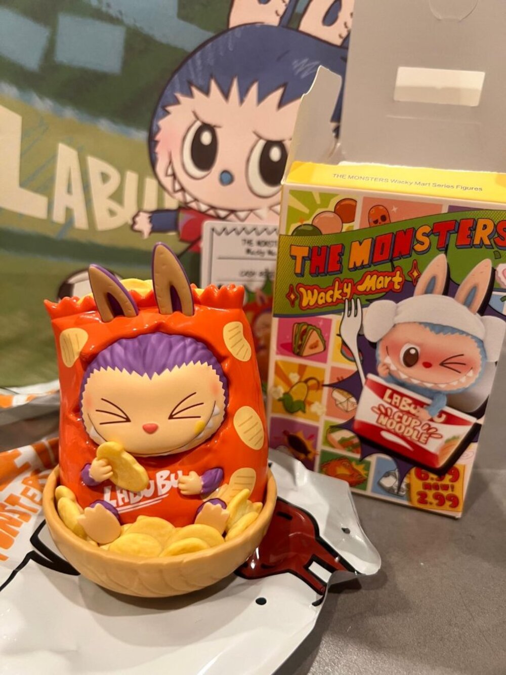 Pop Mart labubu serie the monsters wacky mart